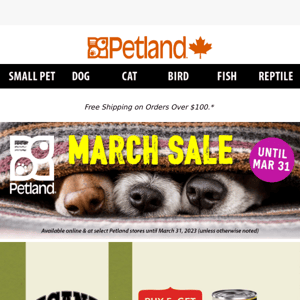 Spoil Your Pet with Big Savings ❤️