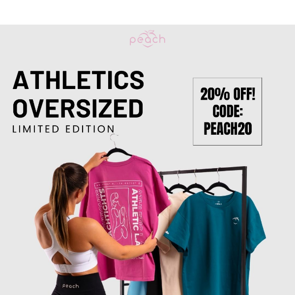 NEW IN💥Athletics oversized