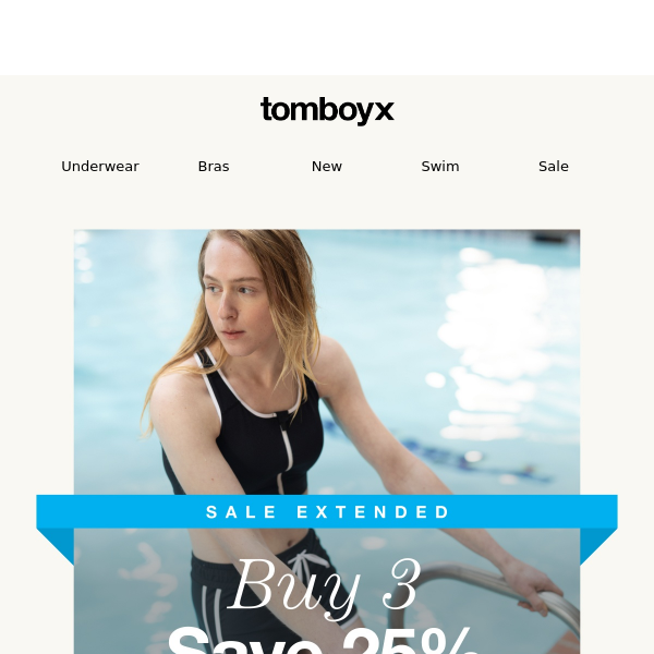 25% Off TomboyX Coupon Code: (4 active) March 2024
