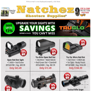 Upgrade Your Sights With Savings