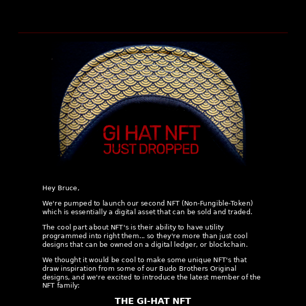 GI-HAT NFT JUST DROPPED 🔥