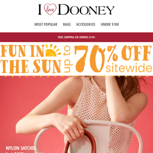 Fun In The Sun | Up to 70% Off Sitewide