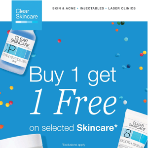 Buy 1 get 1 Free Skincare Sale🎁✨🧴😍 ❤️‍🎁