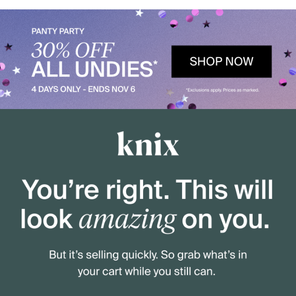 HiTouch™️ High Rise Legging - Sale - Knix