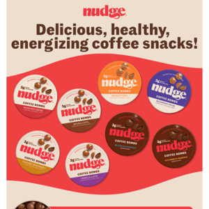 Healthy, energizing coffee snacks! 😋