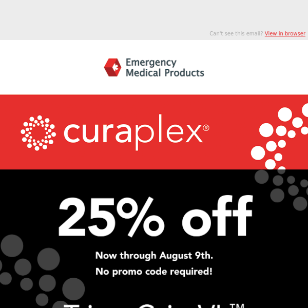 Save 25% On Curaplex TritonGrip VL Nitrile Exam Gloves