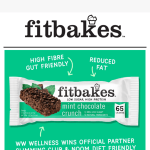 Fit Bakes, our BRAND NEW bar is here! 🍃🍫