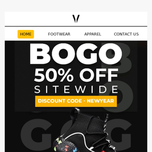 BOGO 50% OFF Ends Soon