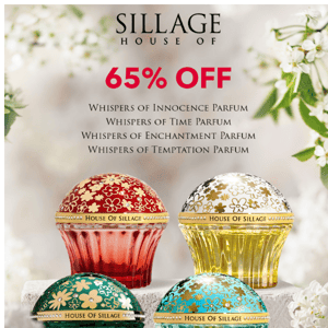 Exclusive Offer: Enjoy 65% Off Select Whispers Collection Parfums!