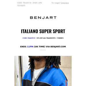 Benjart - ITALIANO SUPERSPORT - Now Live Via Benjart.com