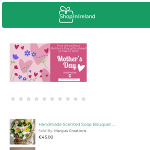 💐Whoops, we will try that again! 💕 Mothers Day - 10th March 💐