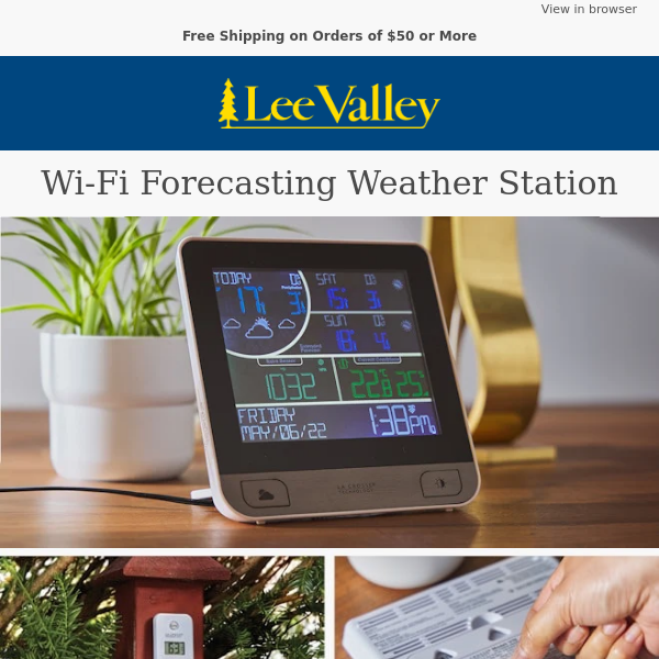 Plan Ahead of the Weather with This Weather Station