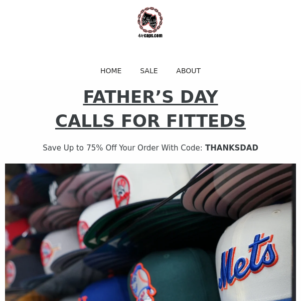 SHOP OUR FATHER’S DAY SALE NOW