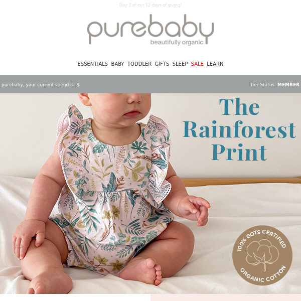 The Rainforest Print | Baby + Toddler