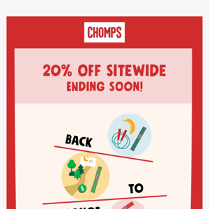 Don't miss your chance to save 20%! 👀