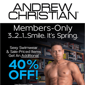 Members-Only: 3...2...1...Smile. It's Spring.