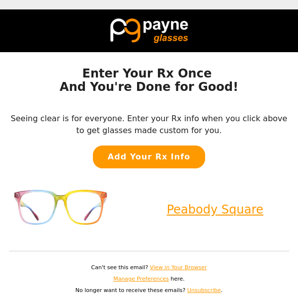 Peabody Square Prescription Sunglasses