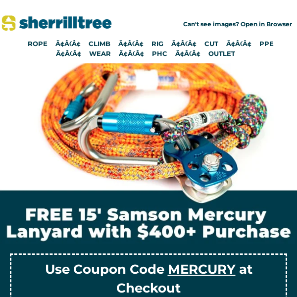 FREE Samson Mercury Lanyard with 400+ Order! Limited Time Only