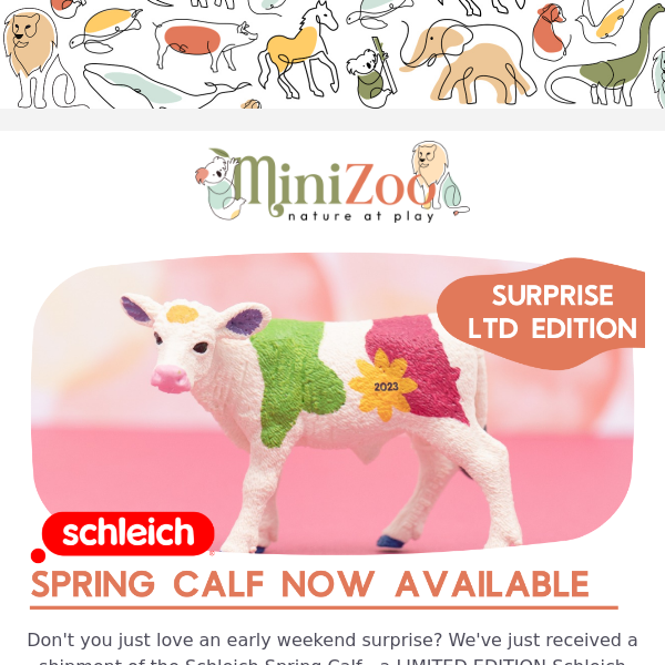 SURPRISE! Schleich Spring Calf Is Here! 🌸🐄