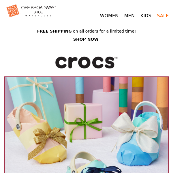 Give the best gifts with these Crocs 🙌