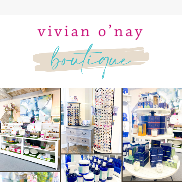 💃🛍️ Fresh and NEW finds await you at Vivian O'Nay!