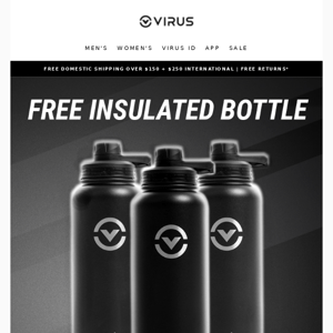 🚨 ITS BACK! FREE Insulated Bottle 💦