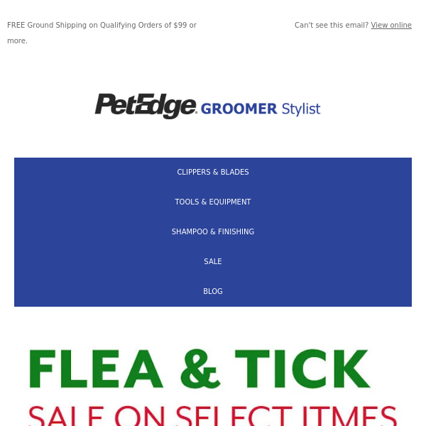 Stock up for Flea & Tick season + Sale