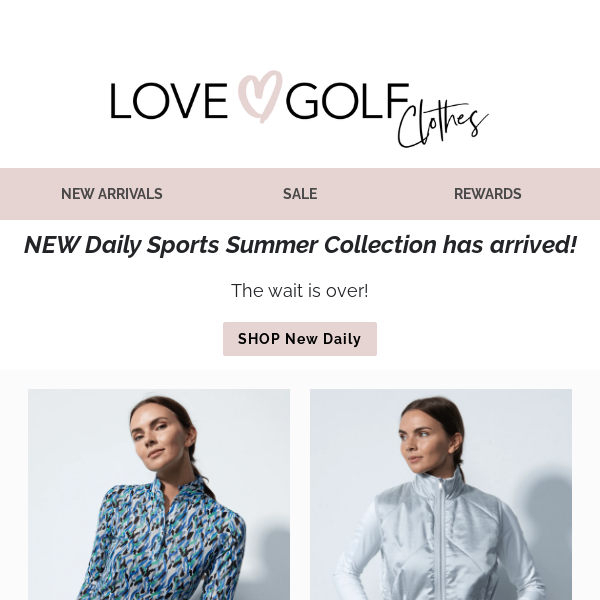 ⭐ NEW Daily Sports Summer Collection has arrived! ⭐