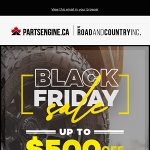 Black Friday Sale Is Here - Up To $500 Off!