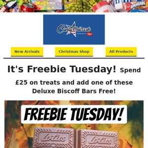 Free Biscoff Bar Today + Maple Coca-cola now in stock!