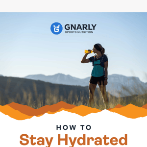 How to Stay Hydrated