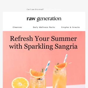 Make this sparkling citrus sangria 🍊