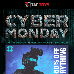 🤖 ALERT: Cyber Monday Launched 🚀