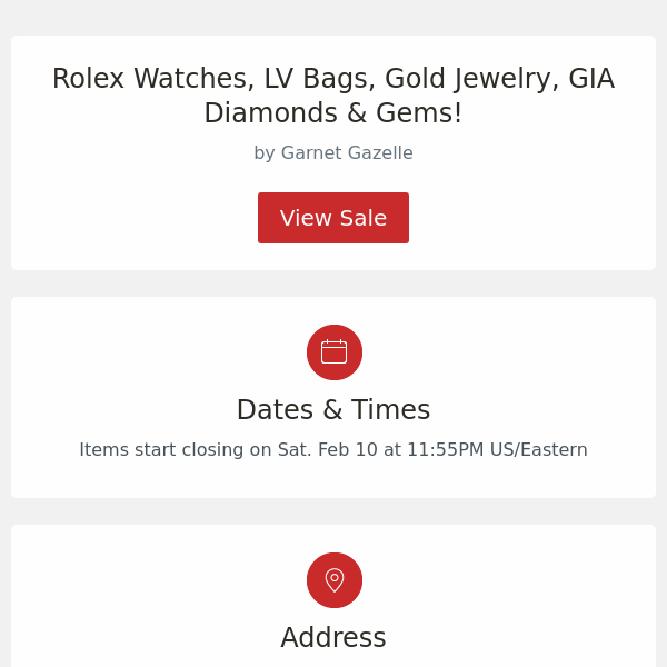 Rolex Watches, LV Bags, Gold Jewelry, GIA Diamonds & Gems!
