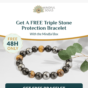 Free Triple Stone Protection Bracelet