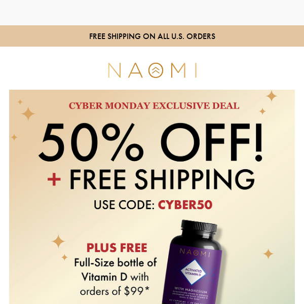 Cyber Monday Special: TRIPLE Deal
