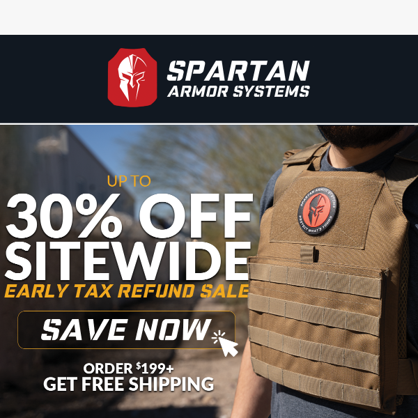 💥 Get 30% Off your new body armor kit!
