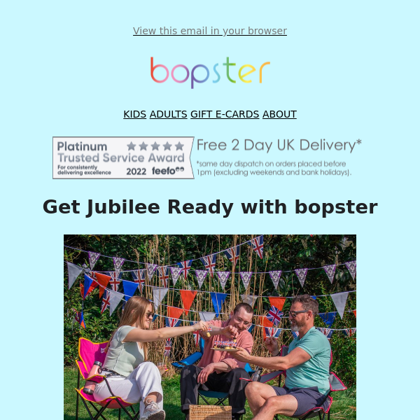 Get Jubilee Ready with bopster