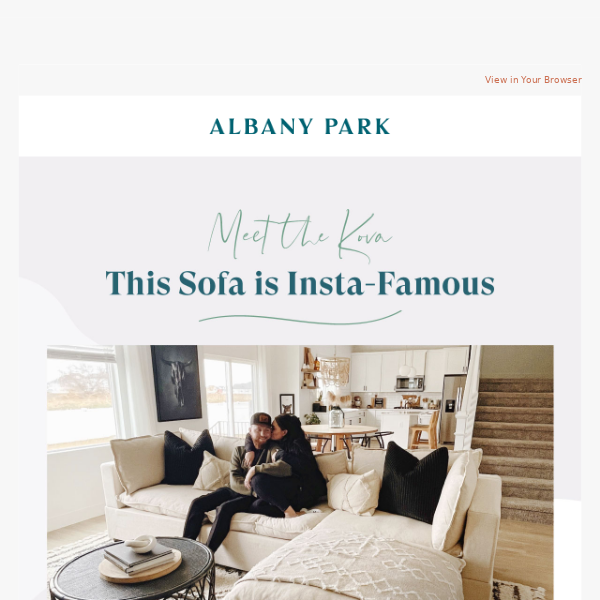 This Sofa is Insta-Famous