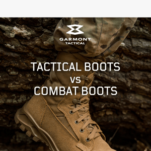 What makes tactical and combat boots different?🎯