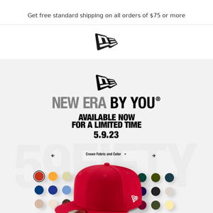 Don't miss out on New Era By You