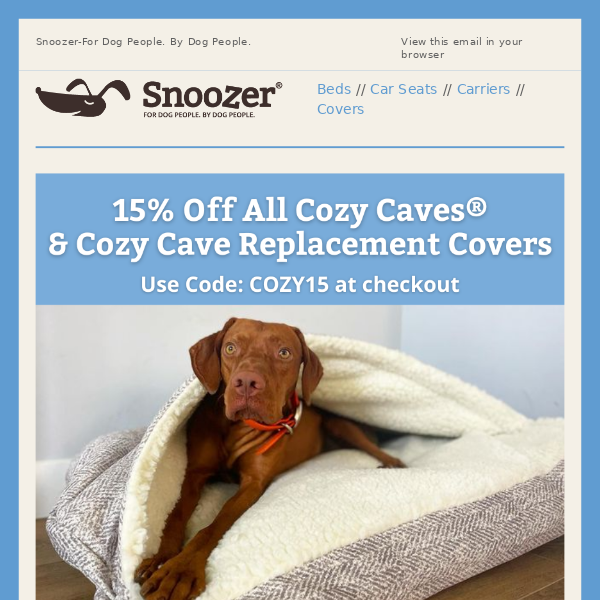 ⚡Get 15% Off⚡ Cozy Cave® Sale