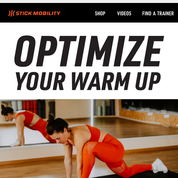 Rethink Your Warm Up Routine