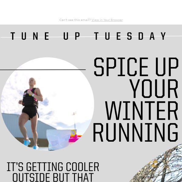 Spice up your winter running...