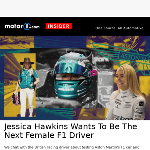 Jessica Hawkins Wants To Be F1's Next Female Driver