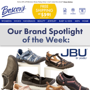 Its JBU™ Shoe Week @ Boscovs