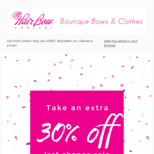 : Take An extra 30% off SALE😍