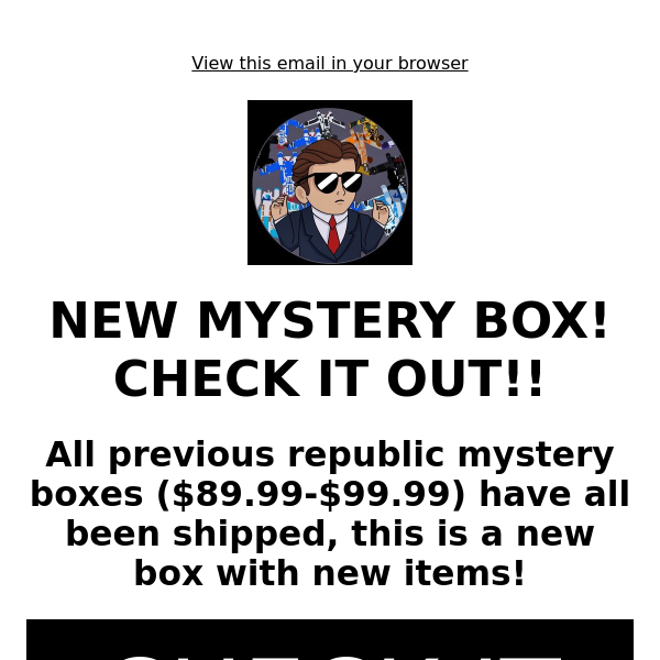 NEW MYSTERY BOXES!