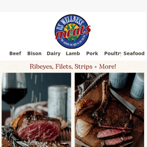 DIY steak night : Ribeyes, Strips, Filets and More!