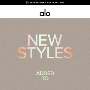 SALE: New styles added